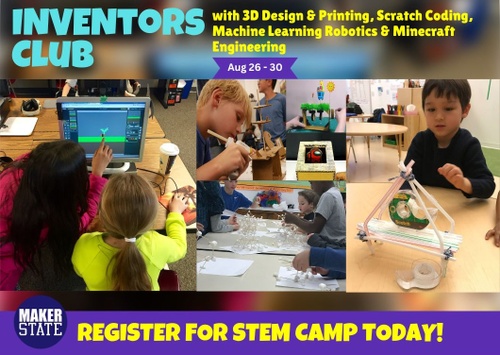 Maker Club: Learn to code, design and build 3D printed robots! - Robohub