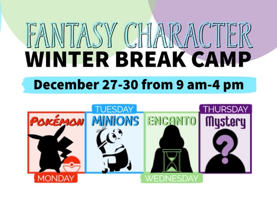 East Valley Children's Theatre Fantasy Character - Winter Break Camp (Age 7-14) 