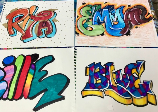 Graffiti + Street Art for Teens [Class in NYC] @ Creatively Wild Art Studio  Dumbo