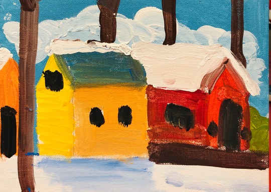 Winter Break Teen Art Camp: Intro to Mixed Media Art - Nevada