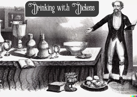 The Actors Garden Drinking with Dickens