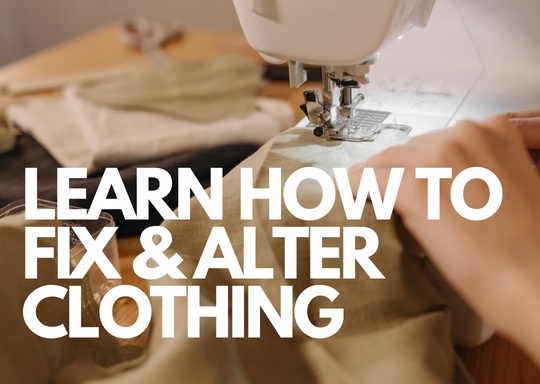 Alterations Basics Class - Sewing Lab Los Alamitos - Sawyer