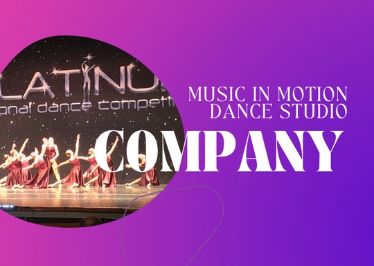 Music in Motion Dance Studio Junior Company Enrollment 22-23
