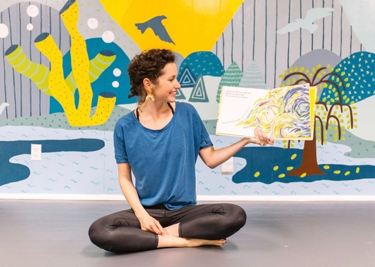 Nanda Yoga Storytime Yoga + Process Art