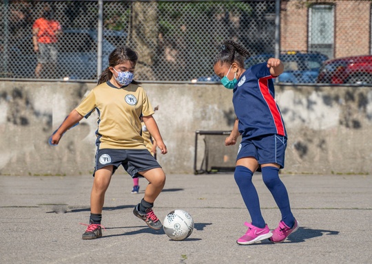 Futbol Rebels Rebel Girls Soccer Practice