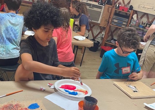 Kids Art School Camp (ages 8-12) - ArtFarm Annapolis - Sawyer