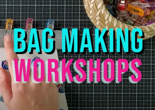 Garner Sewing Room Bag Making Workshop 1