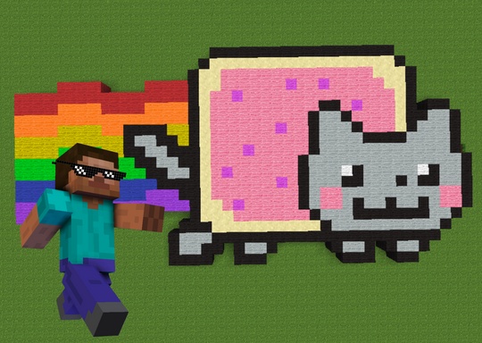 Pixel art minecraft