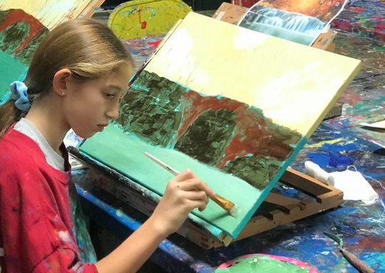 First Brushstrokes for Kids: Everything U Need to Know about Painting -  Creatively Wild Art Studio - Sawyer
