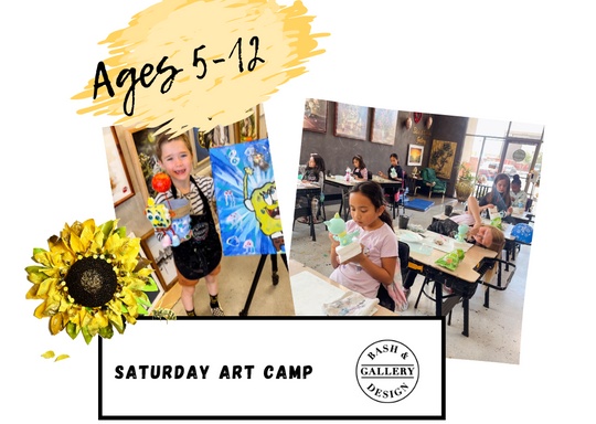 Thanksgiving After Party Art Camp for Kids Ages 8-12 Afternoon Session -  Bash & Design Gallery - Sawyer