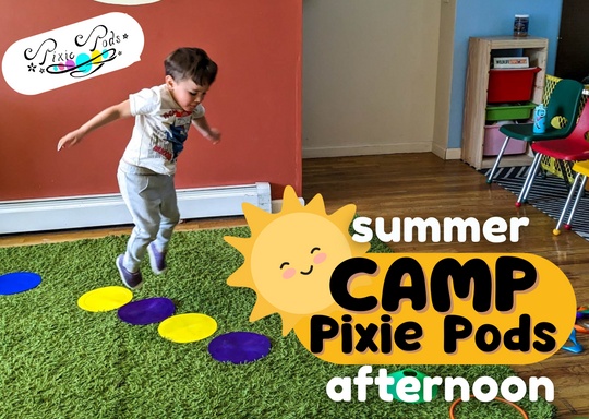 Pixie Pods Pixie Pods Indoor Summer Camp- Afternoon POD (Dance, Music, Acro)  