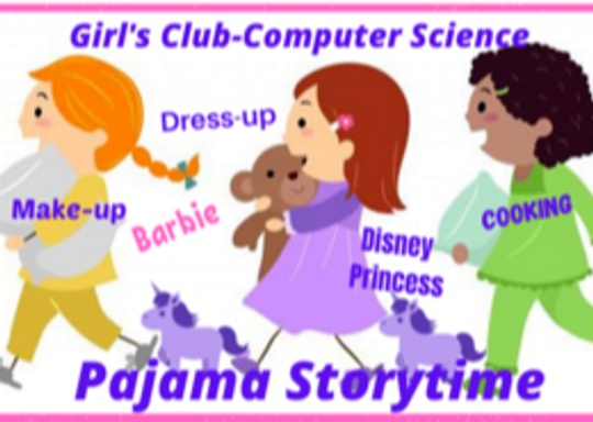 Computer Kids Club, LLC Girl's Pajama Coding, Typing & Storytime 1