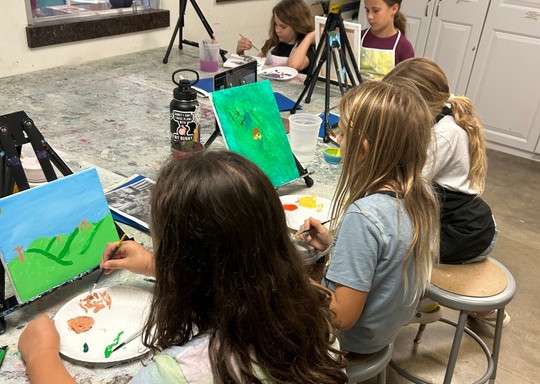 Ages 9-12 Inspired Kids Art Exploration! - Inspired Minds Art Center -  Sawyer