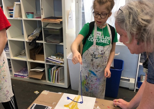 Kids Art School Camp (ages 8-12) - ArtFarm Annapolis - Sawyer