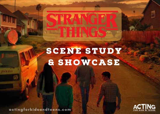 Acting for Kids & Teens Stranger Things Scenes Showcase