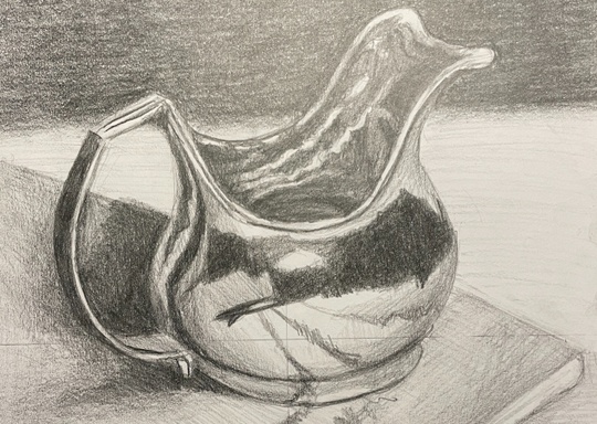 1-SESSION: ADULT BEGINNER'S CHARCOAL DRAWING WORKSHOP: HOW TO DRAW