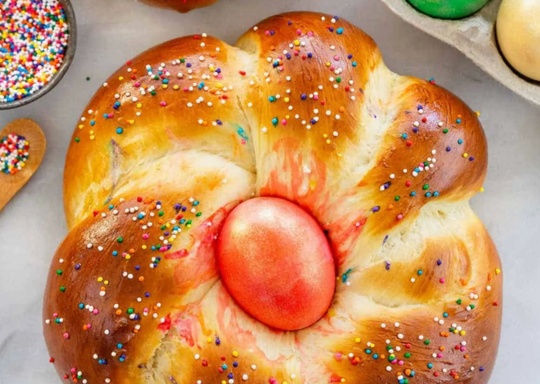 Bake Austin Easter wreath Bread 
