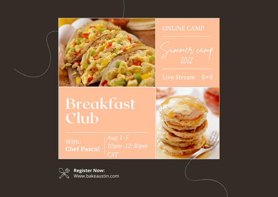 Bake Austin Pastry Club: Breakfast Club (Vegetarian Option) 1