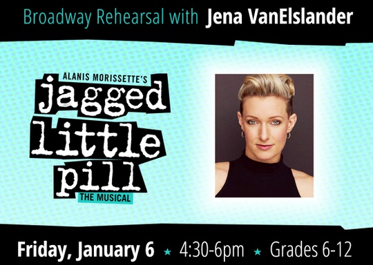 Music Theatre Philly Broadway Masterclass: Broadway Rehearsal with Jena VanElslander 