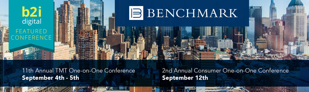 B2i Digital Named Marketing Partner for Benchmark's Upcoming TMT and Consumer Conferences