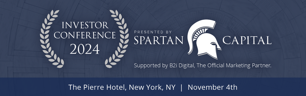 Spartan and B2i Digital Announce the Spartan Capital Investor Conference 2024