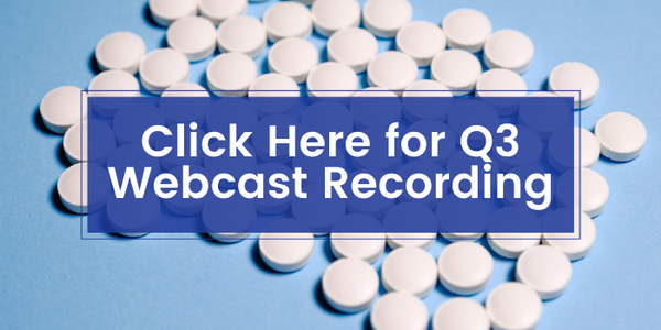Click here for audio recording of Q3 earnings call