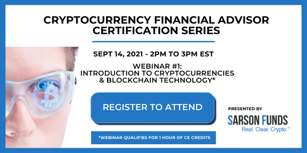 Click to Attend the Cryptocurrency Financial Advisor Certification Program