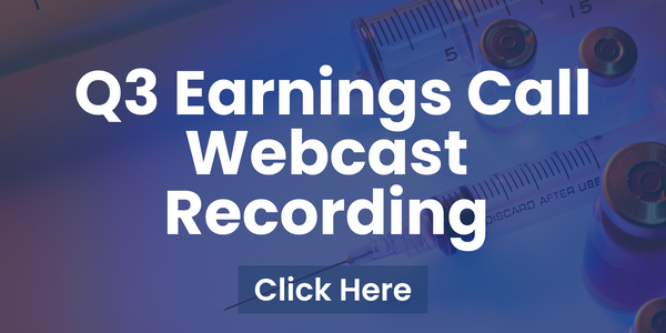 Click Here for Q3 Earnings Call Webcast Recording