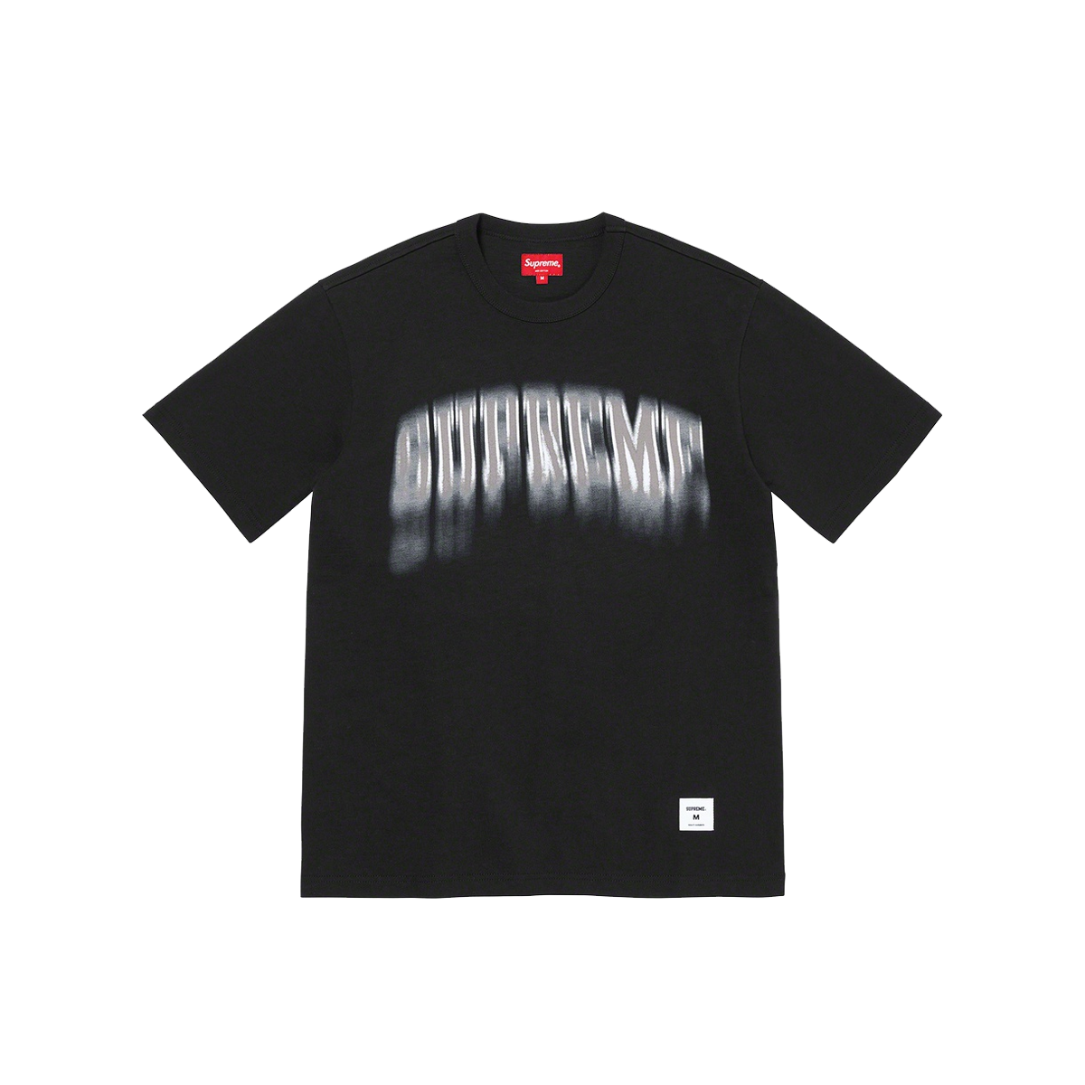 Supreme Blurred Arc S/S Top T-Shirt Tee Black (SS21) | SS21 - KLEKT