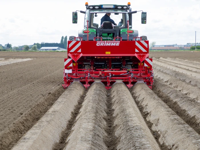 Protección contra la erosión en el cultivo de patatas