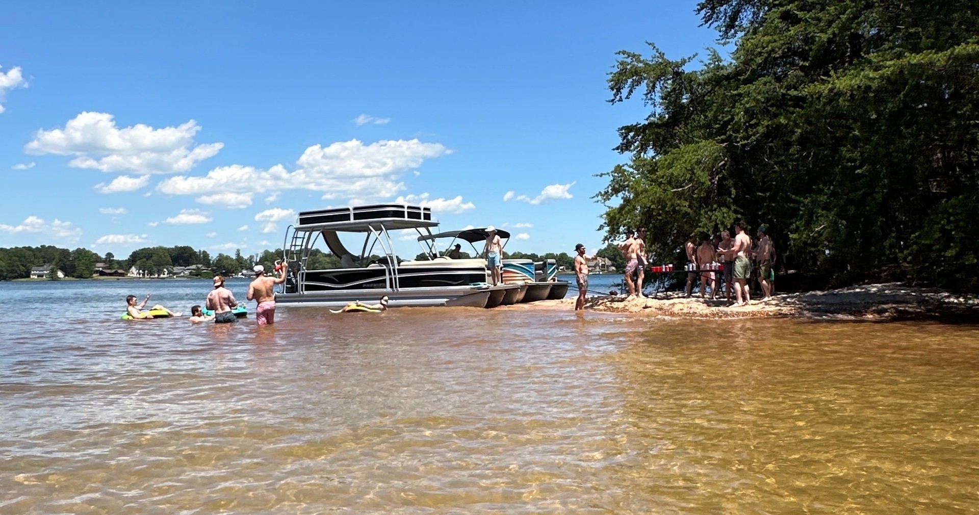 15 Passenger Double Decker Pontoon with Slide image 8