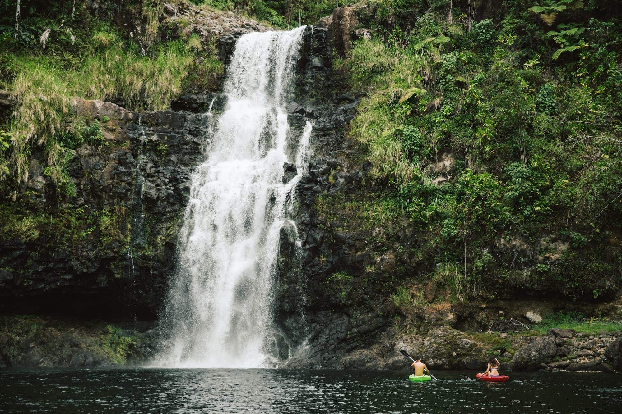 Big Island Waterfalls Adventure Day Tour from Kona