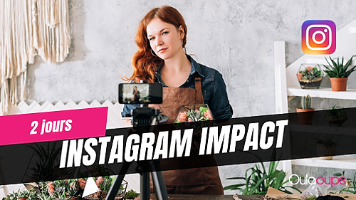 Représentation de la formation : Instagram Impact : 2 jours pour booster son compte et attirer de nouveaux clients