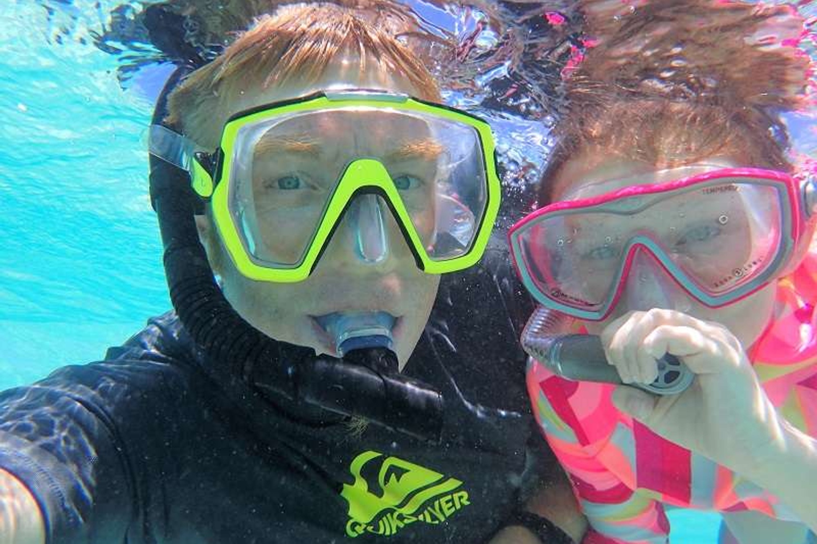 First time snorkel