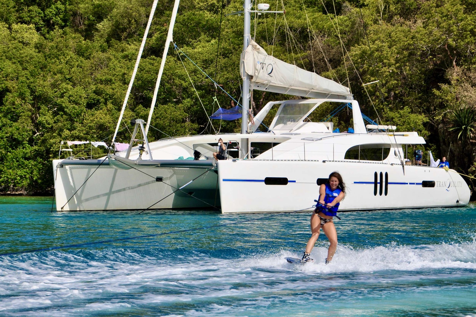 Wake boarding