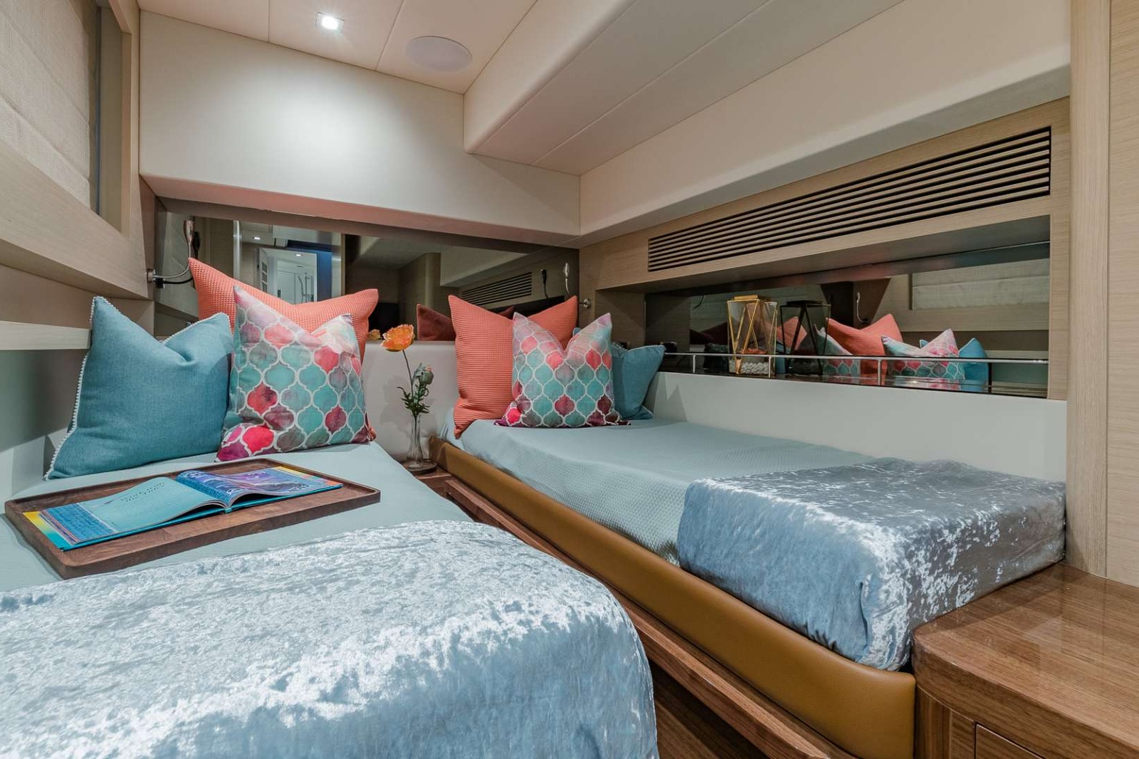 Twin Stateroom can convert to a King