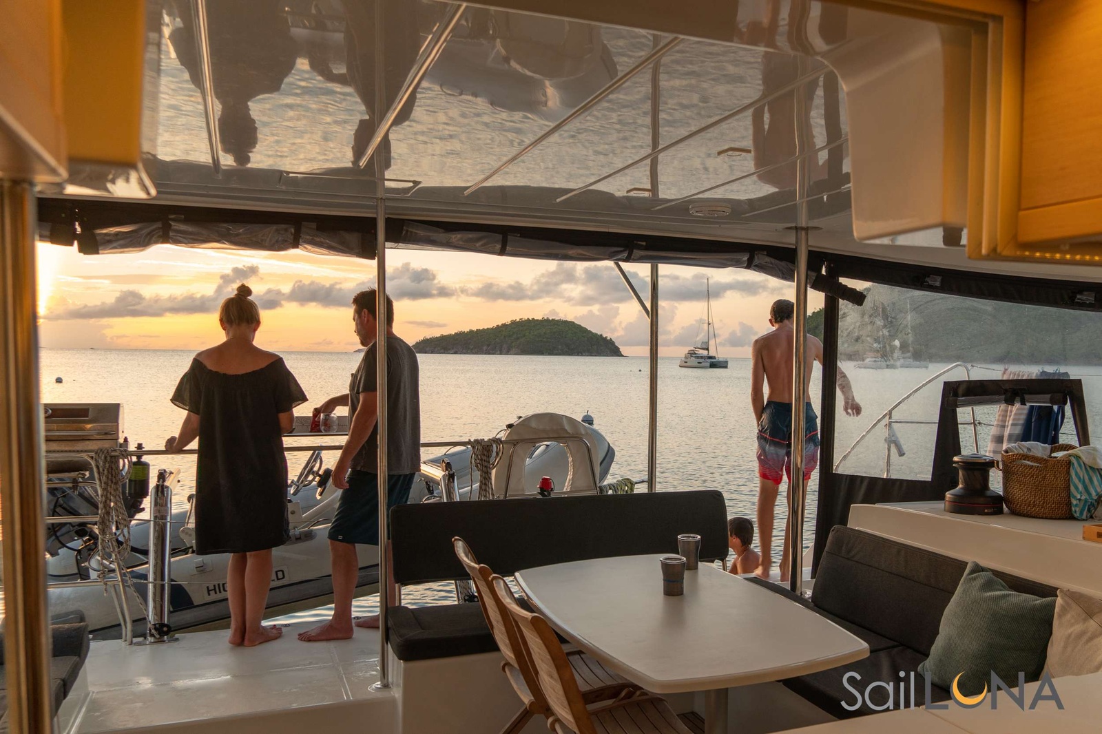 Get that far away feeling on a bespoke island-hopping adventure aboard Luna.