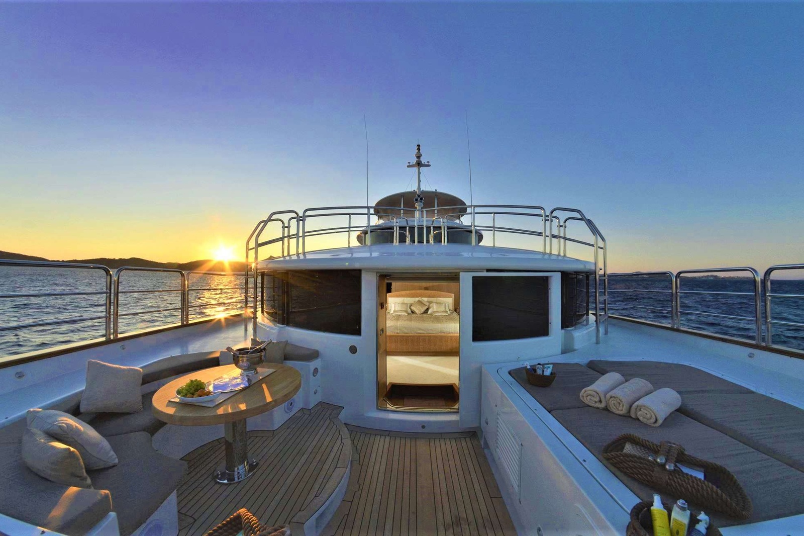 Master Cabin on Main Deck, Private Terrace