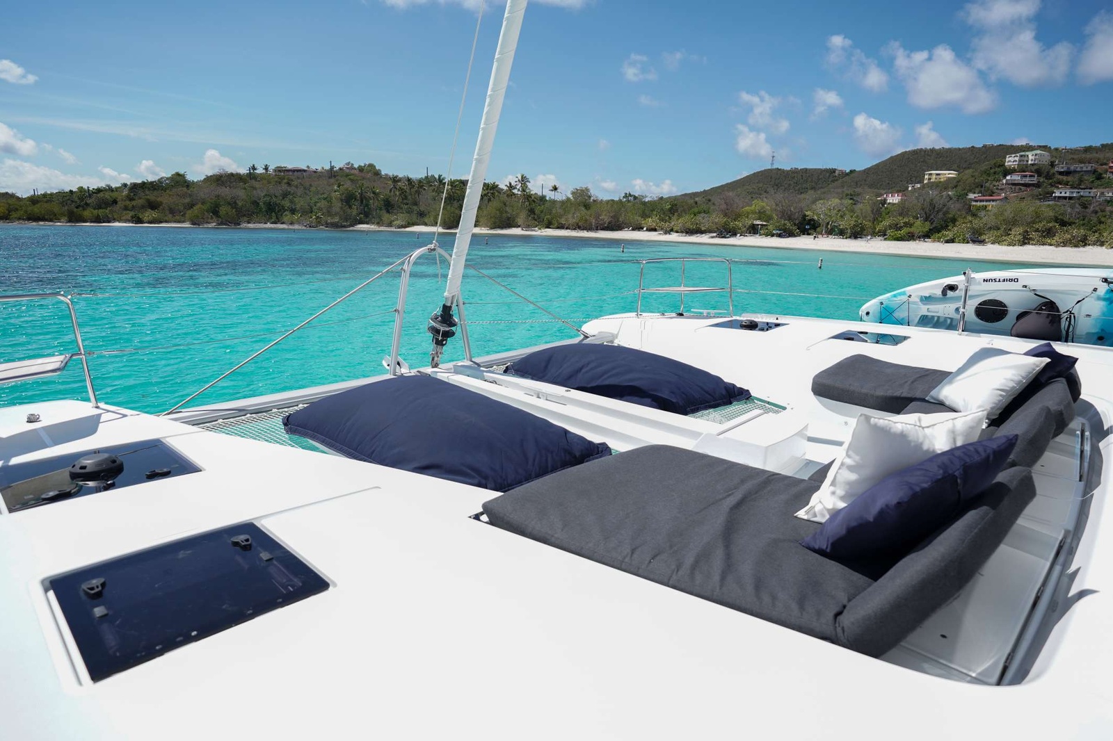 lounges on the bow 