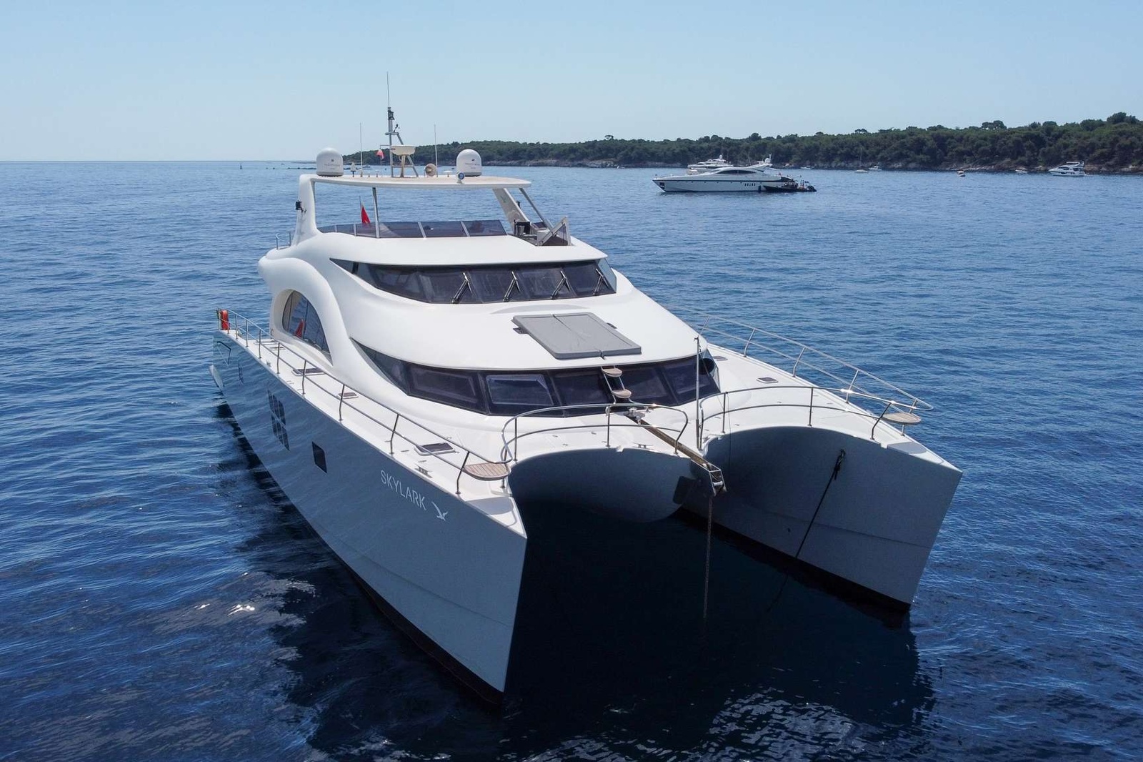 mediterranean power catamaran charter