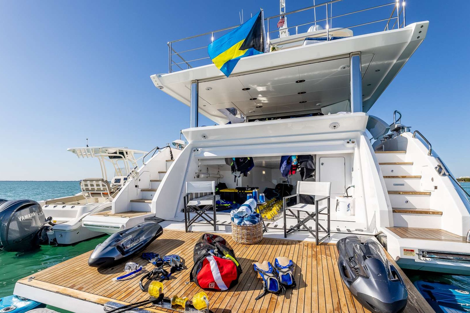 Swim Platform and Toys