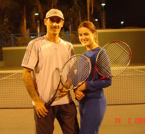 Manhal K. teaches tennis lessons in Rancho Cucamonga, CA