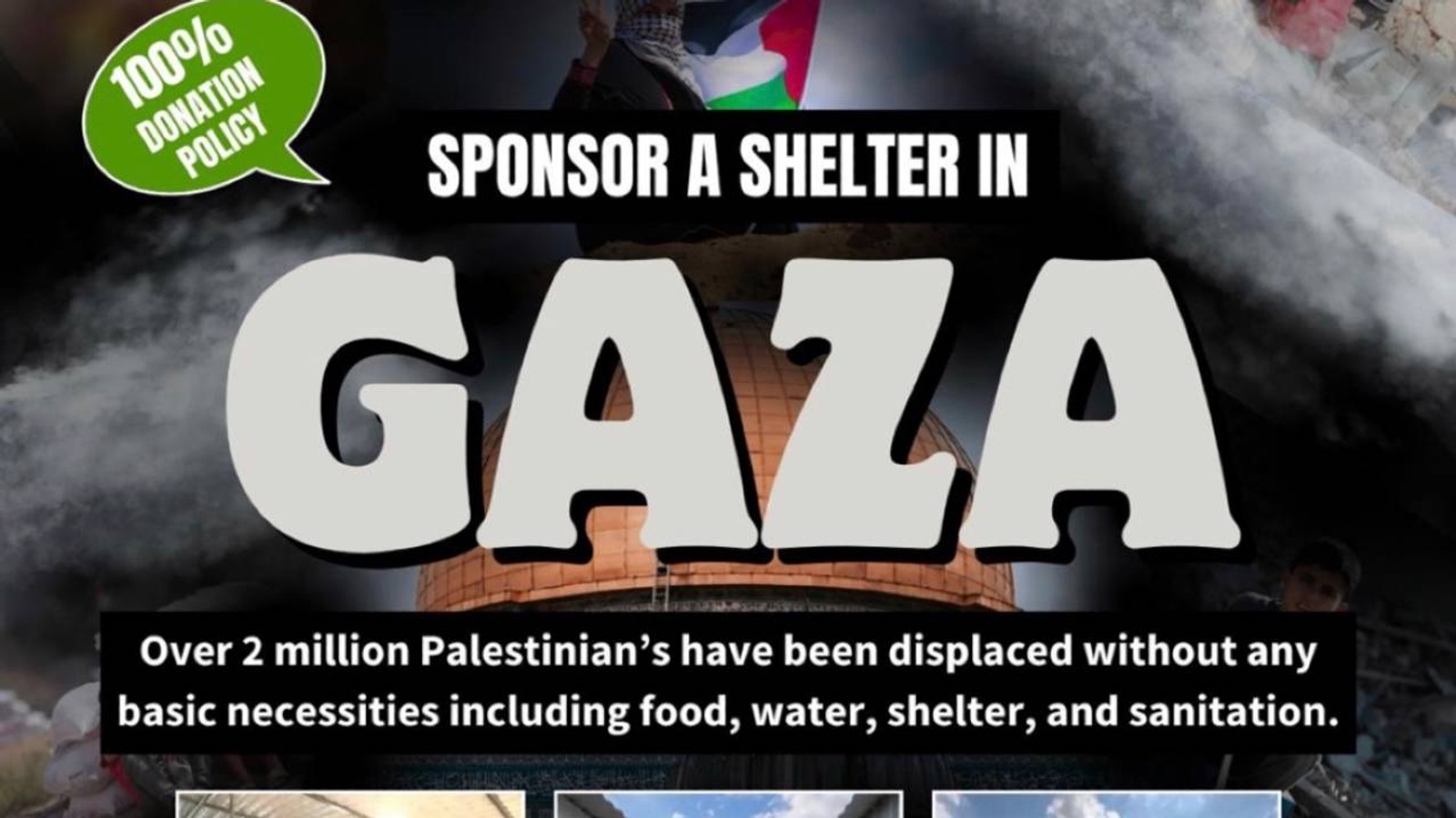 Zenab & Saunia Fundraising for Shelters in Gaza