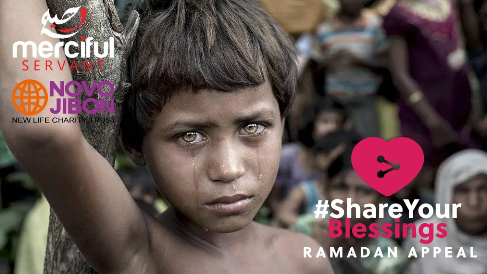 #ShareYourBlessings with Rohingya Refugees this Ramadan