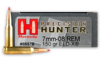 Hornady 7mm 08 Hornady Precision Hunter 7mm-08 Rem ELD-X 150gr Ammo VERY FAST SHIPPING!