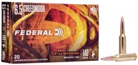 Federal 6.5 Creedmoor Federal Fusion Bonded Soft Point 140gr 6.5 Creedmoor Ammo VERY FAST SHIPPING!