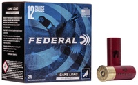 Federal 12 GA Federal 2-3/4" Game Load Upland Hi-Brass 4 Shot 12 Gauge Ammo VERY FAST SHIPPING!