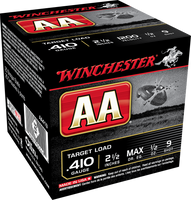 Winchester Winchester AA .410 Bore 2-1/2" Target Load 9 Shot 410 Gauge Ammo VERY FAST SHIPPING!