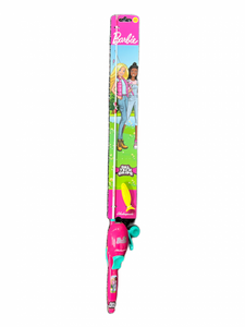 Shakespeare Kids' Barbie Fishing Pole Kit