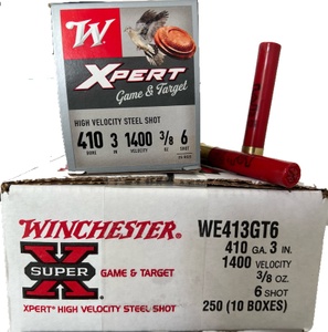 Winchester Xpert High Velocity Game & Target 20ga 2-3/4 3/4 oz #7 Steel  Shot Lead-Free 25/Box - MUNITIONS EXPRESS